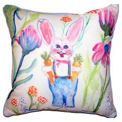 Mr. Farmer Small Outdoor/Indoor Pillow 12x12
