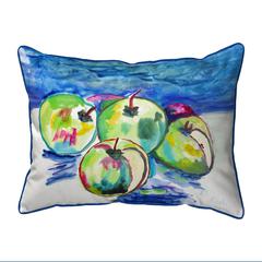 Four Apples Small Indoor/Outdoor Pillow 11x14