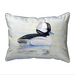 Bufflehead Duck Small Outdoor Pillow 11x14