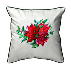Poinsettia Small Indoor/Outdoor Pillow 12x12