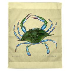 Blue Crab Outdoor Wall Hanging 24x30