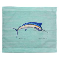 Blue Marlin Outdoor Wall Hanging 24x30