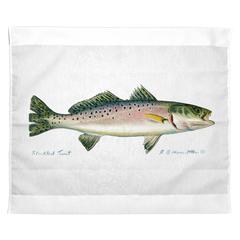 Speckled Trout Outdoor Wall Hanging 24x30