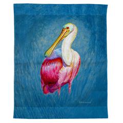 Spoonbill Portrait Outdoor Wall Hanging 24x30
