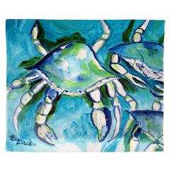 White Crabs Outdoor Wall Hanging 24x30
