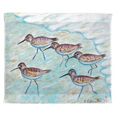 Sandpipers Outdoor Wall Hanging 24x30