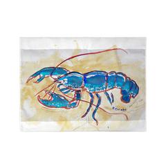 Blue Lobster Outdoor Wall Hanging 24x30