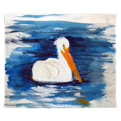 Spring Creek Pelican Outdoor Wall Hanging 24x30