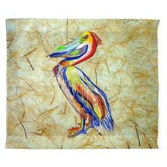Sylvester Pelican Outdoor Wall Hanging 24x30