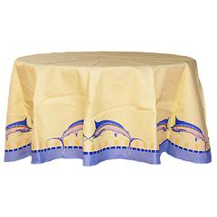 Blue Marlin Tablecloth 68
