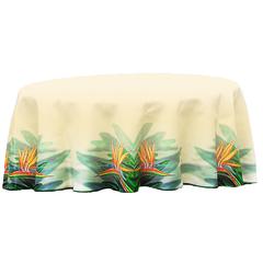Bird of Paradise Round Table Cloth 68