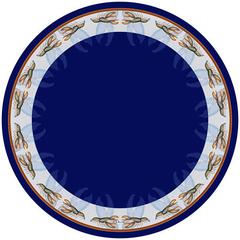 Lobster Round Table Cloth 68