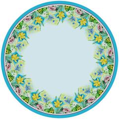 Florals Round Table Cloth 68