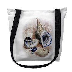 Four Shells Large Tote Bag 18x18
