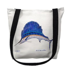 Sailfish Large Tote Bag 18x18