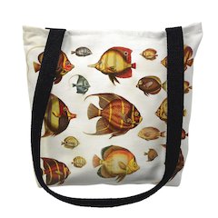 Multi Fish Medium Tote Bag 16x16