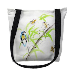 Birds & Bees II Small Tote Bag 13x13