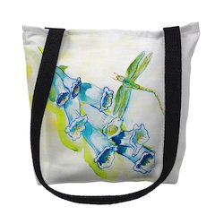 Foxglove Medium Tote Bag 16x16