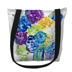 Betsy's Hydrangea Medium Tote Bag 16x16