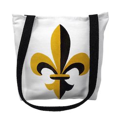 Fleur-de-lis Large Tote Bag 18x18