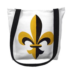 Fleur-de-lis Medium Tote Bag 16x16