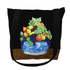 Fruit Bowl Small Tote Bag 13x13