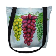 Bunches of Grapes Small Tote Bag 13x13