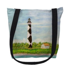 Cape Lookout, NC Medium Tote Bag 16x16