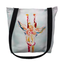 Giraffe Large Tote Bag 18x18