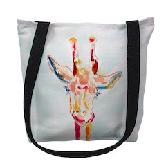 Giraffe Medium Tote Bag 16x16