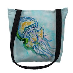 Jelly Fish Large Tote Bag 18x18