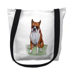 Boxer Medium Tote Bag 16x16