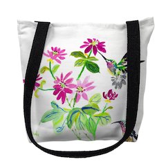 Ruby Throat Small Tote Bag 13x13