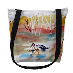 Redhead Pair Small Tote Bag 13x13