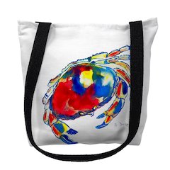 Dungeness Crab Large Tote Bag 18x18
