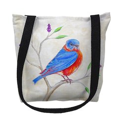 Dick's Blue Bird Medium Tote Bag 16x16