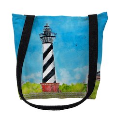 Hatteras Lighthouse, NC Small Tote Bag 13x13