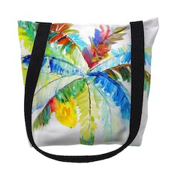 Big Palm Medium Tote Bag 16x16