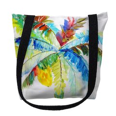 Big Palm Small Tote Bag 13x13