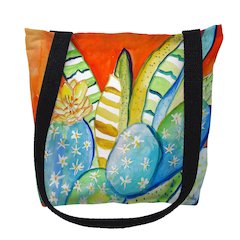 Cactus III Medium Tote Bag 16x16