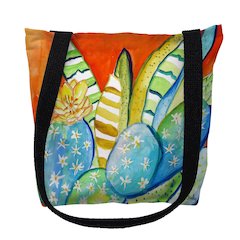 Cactus III Small Tote Bag 13x13