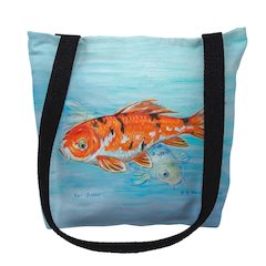 Koi Medium Tote Bag 16x16