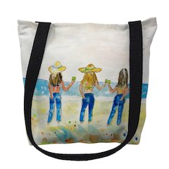 Bottoms Up Standing Medium Tote Bag 16x16