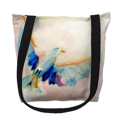 Flying Gull Medium Tote Bag 16x16