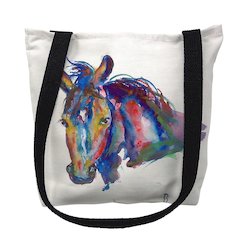 Nellie - Horse Medium Tote Bag 16x16