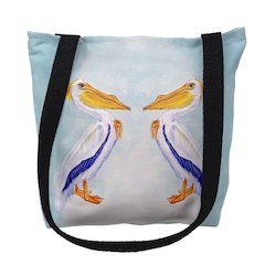 King Pelican Medium Tote Bag 16x16