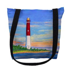 Barnegot Lighthouse, NJ Small Tote Bag 13x13