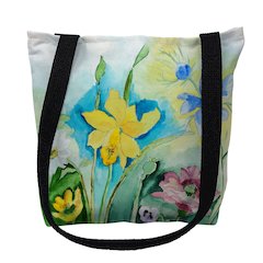 Betsy's Florals Small Tote Bag 13x13