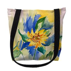 Betsy's SunFlower Large Tote Bag 18x18