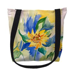 Betsy's SunFlower Medium Tote Bag 16x16